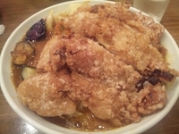 「極辛あんかけＤＸ 中260g ￥1000」@旨辛ラーメン 表裏の写真