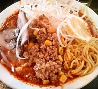 「火山らあめん(激辛)850円」@旭川らあめん ひでまるの写真