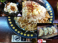 「焼きじろう+マシマシ+α」@つけ麺 もといしの写真