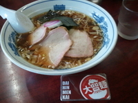 「中華そば(丸鳥)(680円)」@白河中華そばの写真