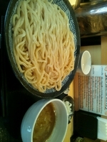 「素つけ麺　大盛」@つけ麺 道の写真