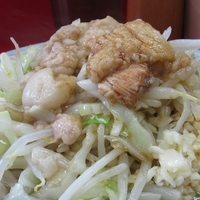 「小ラーメン・ニンニクアブラ　650円」@ラーメン二郎 中山駅前店の写真