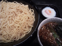 「温玉カリーつけ麺【1000円】　小ライス【100円】」@麺屋永吉 花鳥風月の写真