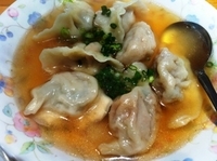 「もちもち水餃子 280円」@中華定食 笑飯店の写真