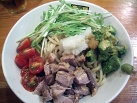 「【限定】納涼わさび混ぜそば、800円」@濃菜麺 井の庄の写真