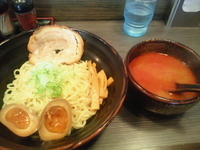 「つけめん(胡麻辛味噌)　750円」@信源の写真