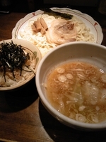 「塩つけめんセット900」@らーめん やじるし 下北沢店の写真