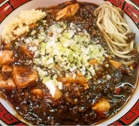 「マーボー冷やし(700円)」@中華そば 華丸の写真