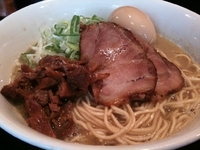 「【限定】肉煮干しそば　800円 大盛り100円 味玉100円」@らーめん こてつの写真