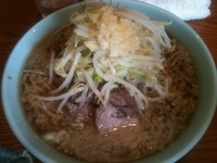 「ラーメン・ヤサイニンニク（600円）」@ラーメン二郎 亀戸店の写真