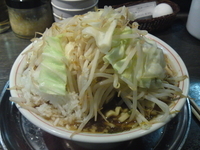 「ミニらーめん640円」@麺屋 婆娑羅の写真