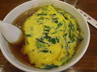 「ニラ玉そば」@盛華園の写真