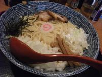 「汁なし油そば（大盛）」@汁麺屋 胡座の写真