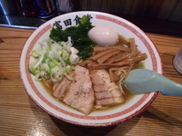 「味玉そば」@松戸中華そば 富田食堂の写真