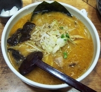 「味噌らーめん」@白樺山荘 札幌ラーメン横丁店の写真