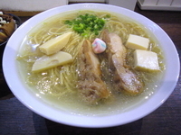 「鶏塩らーめん（大盛）」@麺バカ息子の写真
