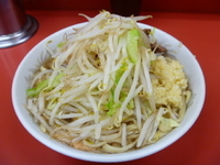 「小ラーメン＋ニンニク　７００円」@ラーメン二郎 小岩店の写真