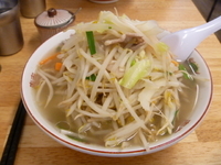 「タンメン　７００円＋無料ライス（ランチ）」@タンメンしゃきしゃき 新橋店の写真