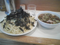 「ざるらーめん、大盛」@らぁめん ほりうち 本店の写真