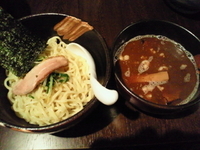 「つけめん（200g）750円」@魔乃巣の写真