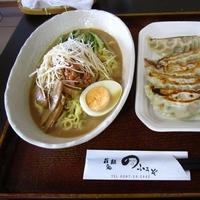 「冷やしタンタンメン（夏季限定）６００円＋餃子（５個）」@旨飯処のふうぞの写真