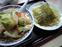 「つけタンメン750円」@あぢとみ食堂の写真