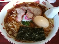 「中華そば・大盛り＋煮たまご（￥680＋￥170＋￥100）」@白河中華そばの写真