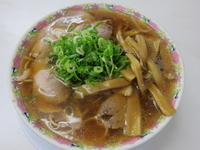 「メンマラーメン」@本家第一旭 たかばし本店の写真