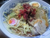 「元祖たれそば+カレーパーツ」@江戸川橋大勝軒の写真