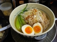「魚介冷やしラーメン」@博多一幸舎 京都拉麺小路店の写真