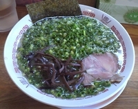 「ねぎらーめん ＋替え玉」@博多長浜らーめん いっきの写真