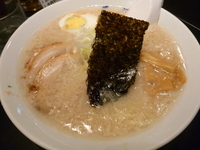 「楽ラーメン＋ライス」@豊洲元楽の写真