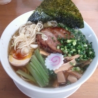 「★【限定】３種の煮干しラーメン」@MENYA 食い味の道有楽の写真