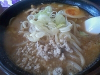 「味噌めん　800円」@らーめんBOSSの写真