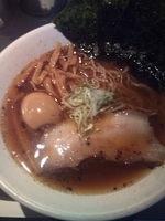 「焼のり玉そば」@SOBAHOUSE金色不如帰の写真