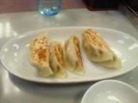 「餃子(5個)(430円)」@東京中華食堂 東京駅店の写真