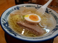 「冷やし透明塩そば」@中華そば・つけそば 高松の写真