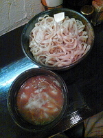 「塩つけ麺８００円+大盛５０円」@づゅる麺 池田の写真