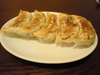 「特製焼き餃子(五個)(280円)」@中華菜館 光が丘店の写真