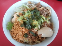 「冷やしまぜそば 味玉」@ジャンクガレッジ 熊谷店の写真