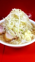 「小ラーメン（ヤサイ・ニンニク）」@ラーメン二郎 神田神保町店の写真