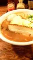「松風らーめん ＋味玉」@秋葉らーめん 松風の写真