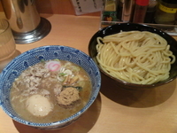 「つけ麺＋ほぐし」@六厘舎の写真