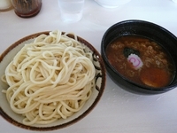 「満帆裏つけ麺￥550（ｸｰﾎﾟﾝ）」@大勝軒満帆 行田店の写真