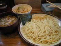 「つけめん　大盛500g￥700　クーポン味玉」@RAMEN KAGURAの写真