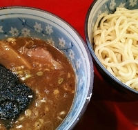 「つけめん800円麺少なめ」@自家製中華そば 勢得の写真