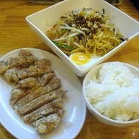 「★汁なし排骨担々麺」@かつぎやの写真