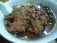 「唐揚げラーメン（850円）」@田楽園の写真