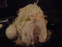 「みそらーめん（820円）＋肉飯（100円）」@基乃の写真