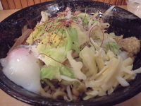 「まぜみそ（750円）」@中華そば・特製もりそば 満帆 伊勢崎店の写真